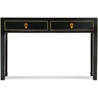 Baumhaus The Nine Schools Qing Black and Gilt Console Table - Large