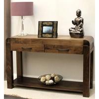 Baumhaus Shiro Walnut Console Table