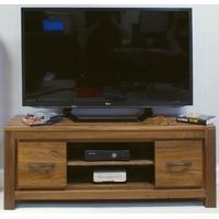 Baumhaus Mayan Walnut TV Unit - Low