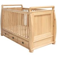 Baumhaus Amelie Oak Cot Bed with 3 Drawer