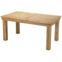 Bayonne Oak Large Fixed Top Dining Table