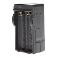 Battery Charger for 18650 Battery Black
