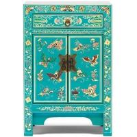 Baumhaus The Nine Schools Oriental Decorated Blue Cabinet - Small