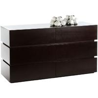 Baltic Chocolate Oak 6 Drawer Chest of Drawer