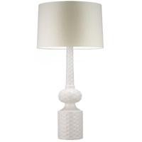 Babylon Ivory Crackle Table Lamp