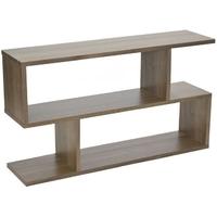 balance walnut storage low shelving unit