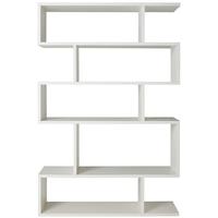 balance white storage tall shelving unit