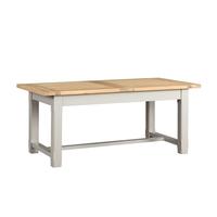 banbury grey 180 220 260cm ext dining table