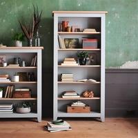 Banbury Grey Large Bookcase