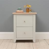 Banbury Grey 2 Drawer Filing Cabinet