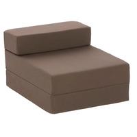 baltic lyon faux suede single chairbed chocolate