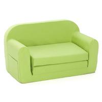 baltic drill darcy sofabed lime