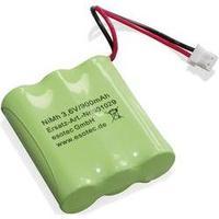 Battery pack 3 AA Plug NiMH Esotec 3, 6 V, 900 mAh 3.6 V 900 mAh