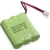 battery pack 3 aa plug nimh esotec 3 6 v 1300 mah 36 v 1300 mah