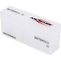 Battery box 9V PP3 Ansmann Batteriebox (L x W x H) 125 x 34 x 53 mm