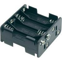 Battery tray 8 AA Stud and socket (L x W x H) 60 x 29 x 59 mm Goobay 12470