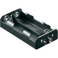 Battery tray 4 C Stud and socket (L x W x H) 62.5 x 55.8 x 23.5 mm Goobay 11457