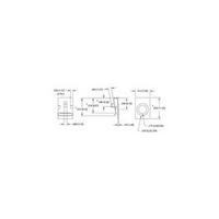 Battery clip 1 AA, A, CR2, CR123 Push-fit (W x H) 7.92 mm x 11.43 mm Keystone 228