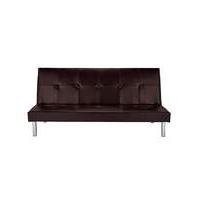 Bailey Faux Leather Click Clack Sofabed