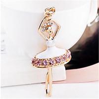 Ballerina Girl With Key Chain Car Keys