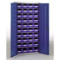 Barton Storage Barton Topstore Container Cabinet with 40 x TC3 Blue Containers