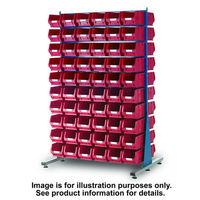 Barton Storage Topstore MDS1.5 Spacemaster TC Double Sided Bin Kit 56 x TC5 Red 011530B