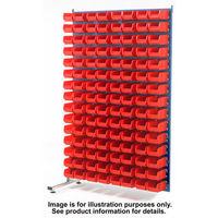 Barton Storage Topstore MSA1.5 Spacemaster TC Single Sided Bin Kit Adda 14 x TC6 Red 011523B