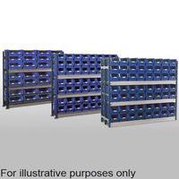 Barton Storage Barton Toprax Longspan Standard Initial Bay with 72 TC4 Bins & 4 Shelves