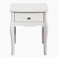 Baroque Nightstand White