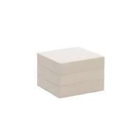 baltic faux suede foam cube cream