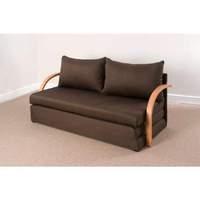 Baltic Drill Chloe Frisco Sofabed Chocolate