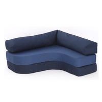 Baltic Drill Rebecca Corner Sofabed Navy