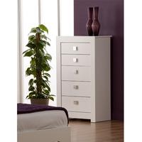 Bari 5 Drawer Tall Chest