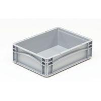 BASICLINE 400X300X120MM SOLID SIDES AND BASE WITH HAND GRIPS