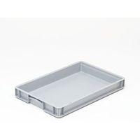 BASICLINE 600X400X70MM SOLID SIDES AND BASE WITH HAND GRIPS