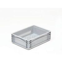 BASICLINE 400X300X120MM VENTILATED SIDES AND BASE WITH HAND GRIPS