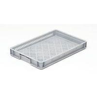 BASICLINE 600X400X70MM VENTILATED SIDES AND BASE WITH HAND GRIPS