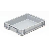 BASICLINE 400X300X70MM SOLID SIDES AND BASE WITH HAND GRIPS