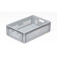 BASICLINE 600X400X170MM VENTILATED SIDES AND BASE WITH HAND HOLES