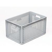 BASICLINE 600X400X320MM VENTILATED SIDES AND BASE WITH HAND HOLES