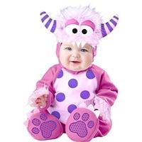 Baby Girls Pink Purple Halloween Monster Dinosaur Book Day Week Fancy Dress Costume Outfit 0-24 months (18-24 months)