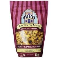 Bakery On Main Gluten Free Granola, Nutty Cranberry Maple, 12-Ounce Bags (Pack of 6) by Bakery on Main