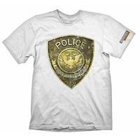Battlefield Hardline Police T-Shirt - White - Size S (Electronic Games)