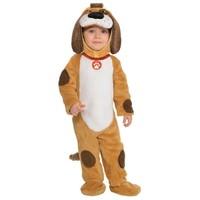 Babies Toddlers Puppy Costume Playful Pup Dog Beagle Animal Plush Jumpsuit Outfit Playsuit Party Fancy Dress Pets Costume (12-24 months)