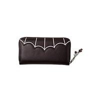 BANNED Clothing Black Wallet Purse BATS Salem White Goth Gift