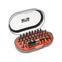 Bahco 60T311 60T/311 Bit Set includes Torx/ PH/ PZ/ TZ/ SL/ HEX (31 Pieces)