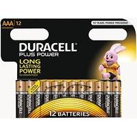 Battery, Plus Power, Aaa 12PK, Duralock 5000394018570 by Duracell