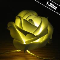 Battery Operated LED Rose String Lights