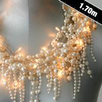 Battery Operated Baroque Pearl String Lights