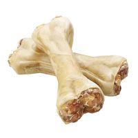 Barkoo Chew Bones with Pizzle Filling - 9 + 3 Free!* - 12 chews (approx. 17cm each)